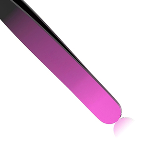 Pinzas Profesionales para Cejas de Acero Inoxidable con Punta Inclinada, Bajo MOQ, Logotipo Personalizado, Pinzas Reutilizables para Depilación de Cejas con Degradado - Product Image 4