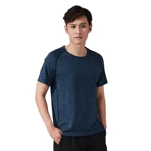 <b>Hot</b> Sale 280g Heavyweight 100% Cotton <b>Combed</b> Cotton Breathable Solid Color Short Sleeve T-shirt Men's Heavyweight 100% Cotton - Product Image 3