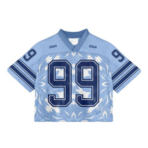 Wholesale <b>Mesh</b> Jersey Fan Shirt Custom Jersey for US Sports Brands Custom Logo S-XL Low MOQ - Product Image 4