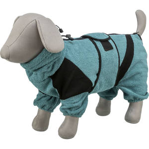 Bata y Mono Azul Petrol para Mascotas, Talla M, para Limpieza y Baño de Mascotas - Product Image 4