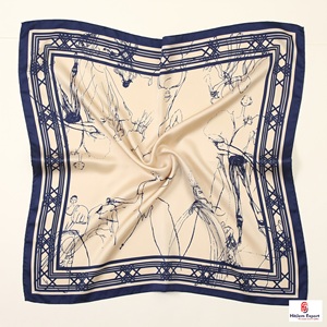 Pañuelo Cuadrado Elegante y Versátil de Tela Suave, Fabricante OEM ODM, Productos de Tela Personalizados de Jeju, Venta al por Mayor, Suministro a Granel, MOQ Bajo - Product Image 1