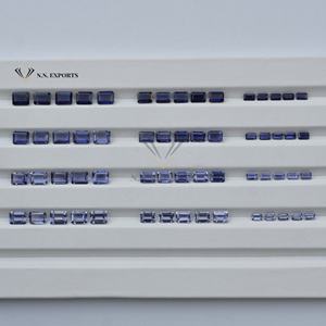 3x4mm-8x10mm Iolite naturelle octogone taille émeraude pierres précieuses en vrac prêt à l'achat bijoux Iolite en gros chez le fournisseur régulier - Product Image 4