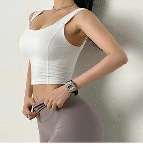 Sujetador Deportivo Personalizado al por Mayor para Mujer, Súper Suave, con Espalda en Forma de U y Diseño Hueco, para Correr, Gimnasio y Entrenamientos de Fitness - Product Image 2