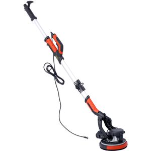 Lijadora Eléctrica para Paneles de Yeso de 780W con Motor de 6.5A, Lijadora de Piso sin Polvo, Velocidad Variable, 9 Niveles de Aspiración, Colector de Polvo - Product Image 6
