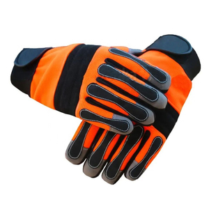 Heavy Duty Mechanic Work <b>Gloves</b> | Leather Impact Protection Anti-Slip <b>Gloves</b> | <b>Touchscreen</b>-Resistant Needle-Detecting <b>Gloves</b> - Product Image 5