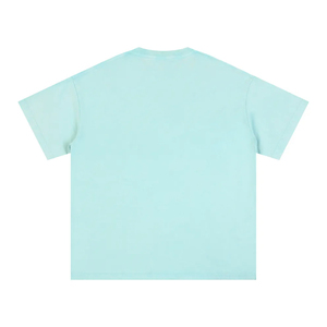 T-shirt pour homme de haute qualité, effet délavé, sur mesure, 100% coton, tissu tricoté, écologique, style streetwear, nouveau tissu tricoté, col rond - Product Image 4