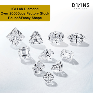 เพชร D'vins Jewels HPHT CVD ที่เพาะเลี้ยงในห้องปฏิบัติการ 1 กะรัต 1.5 กะรัต รูปทรงลูกแพร์ สี D แฟนซีไลท์ ซูราต์ - Product Image 6