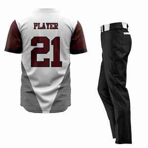 Meilleure vente, nouvelle tendance, design OEM, vêtements de sport, logo personnalisé imprimé, uniforme de baseball, ensemble de tenue de sport personnalisée pour adultes - Product Image 4