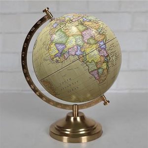 Luxury World Globe Metallic Stand <b>Rotating</b> Geography Map Vintage <b>Desk</b> Decor Educational World Map Globe Office Gift Globes - Product Image 3