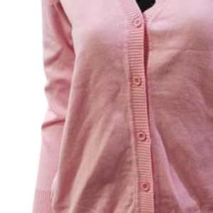 Cardigan pour femme avec logo frontal, léger, en maille douce, à manches longues, pull décontracté pour le bureau, vente en gros OEM, sur mesure en gros - Product Image 3