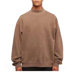Artículo en Venta Caliente 2026, Sudadera Oversize con Cuello Redondo, Sudadera de Felpa para Hombre con Personalización y Color - Product Image 2