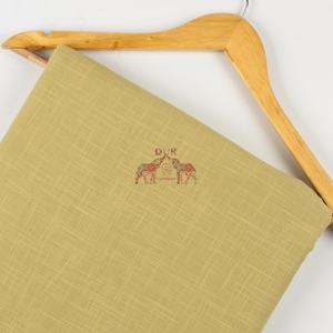 Nouveau tissu en coton slub uni, écologique et au design innovant, pour chemises et articles de décoration intérieure - Product Image 4