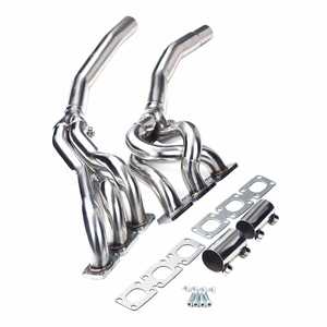 Collecteur d'échappement en acier inoxydable pour BMW E36 320 323 325 328 M3 6-CYL 3-1 Downpipe par Dentavex - Product Image 1
