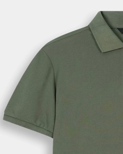 Camiseta Polo Unisex Personalizada al por Mayor, Nuevo Diseño, Cuello con Media Cremallera, 220 g/m², Color Sólido, Antiarrugas, Ropa Casual para Hombre y Mujer - Product Image 4