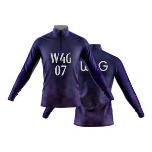 Maillot de cyclisme personnalisé grande taille, respirant, sans coutures, à manches longues, pour vélo de route, séchage rapide, évacuation de l'humidité, nom personnalisé imprimé - Product Image 1