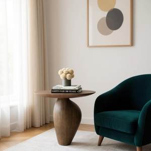 Wholesale Modern End <b>Table</b> Living Room Decor Sculptural <b>Table</b> Solid Wooden Material Wood Side <b>Table</b> - Product Image 5