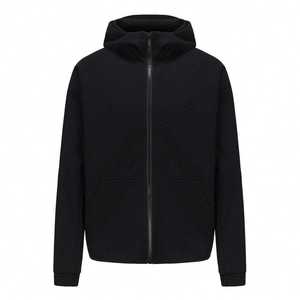 Professional Use Streetwear Unique Design Men Zipper Hoodie Winter Durable High Quality 100% Cotton Fleece Blank Full Zip - Product Image 6