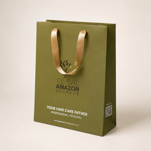 Luxury Boutique Paper <b>Bags</b> with Custom Logo Printing Strong Ribbon Handles for Beauty Brands Salons Events and Bulk Purchase - Product Image 2