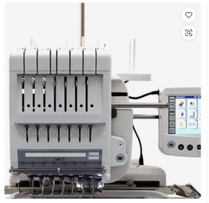 เครื่องปักผ้าอุตสาหกรรม MB 7 Seven Needle พร้อมหน้าจอคอมพิวเตอร์แบบรีโมทขนาด 9 จุด 4 x 7 จุด 9 นิ้ว และกระสวยจัมโบ้ - Product Image 3