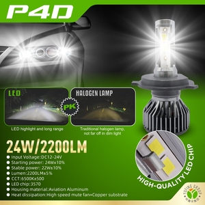 Yufing thương hiệu 2800lm DC12V V6 28 Wát H4 <span class=keywords><strong>Led</strong></span> Đèn Pha bóng đèn cho w176 U16 LADA A3 K5 N3 xe ô tô - Product Image 5