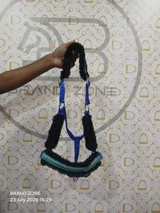 BRAND ZONE Cabestro Ajustable para Caballo, Tamaño Personalizado, Cómodo y Duradero, Collar de Nylon con Cuerda de Amarre, Equipo Ecuestre - Product Image 2