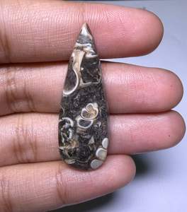 Lote al por mayor de cabujones de ágata TURRITELLA por peso con diferentes formas y tamaños utilizados para la fabricación de joyas, piedra TURRITELLA - Product Image 4