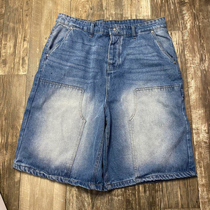 OEM Plus Size Stretch Denim <b>Shorts</b> Women High Waisted Casual Jean <b>Shorts</b> Factory Price - Product Image 1