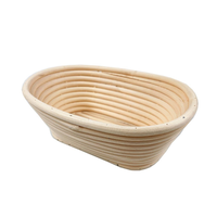Panier de levage pour pain au levain durable avec tissu en toile, kit artisanal rustique et écologique, idéal pour la cuisson saine du pain