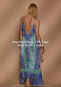 เดรสแม็กซี่สำหรับผู้หญิง ทรงโบโฮ แขนกุด คอวี เปิดหลัง ทรงพลิ้วไหว ชุดเดรสชายหาดฤดูร้อนแบบยาว แต่งระบายชายกระโปรง คละสี - Product Image 2