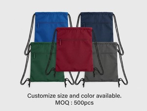Bolsas de Compras Modernas, Ligeras y Resistentes al Agua, Diseño Minimalista, Acabado Elegante en PU, KINETIQ - Bolsa con Cordón - Product Image 6