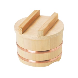 Contenedor de Arroz Pequeño de Madera Kiso Sawara 30475, Hecho a Mano en Japón, Artesanía Tradicional, Productos al por Mayor - Product Image 2