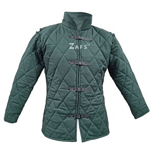 Medieval Cotton Thick Padded Gambeson Full Sleeve <b>Coat</b> Armor with Buckle Jacket Renaissance Fair Costume Durable Clothing - Product Image 1