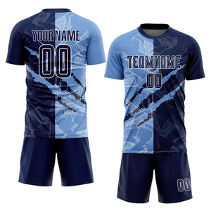 Tenues de football personnalisées rouge et noir pour jeunes et adultes – Design imprimé numérique – Ensembles de football en polyester/coton 240 g/m² à séchage rapide - Product Image 3