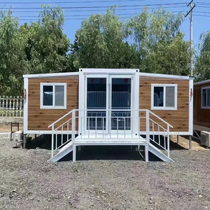 บ้านสำเร็จรูปแบบขยายได้20FT 40ft การใช้ชีวิตแบบ Prefab Villa ประหยัดพลังงานและเก็บรักษาความร้อน - Product Image 2