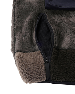 Vestes en polaire sherpa pour enfants personnalisées OEM |   Vêtements d'extérieur thermiques à poils longs pour l'hiver |   Col à fermeture éclair unisexe, marque privée - Product Image 2