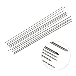 Aiguilles de Kirschner orthopédiques 10 pièces, en acier inoxydable fileté, pour implant osseux, 250 mm, instrument chirurgical manuel - Product Image 2