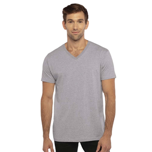 ODM/OEM T-shirts pour hommes à col en V 100% coton écologiques personnalisables 190GSM - Product Image 1