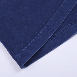 T-shirt vierge OEM Premium en coton 100% 230 g/m² pour homme, confortable et décontracté, effet délavé à l'acide, personnalisable avec logo, vente en gros - Product Image 5