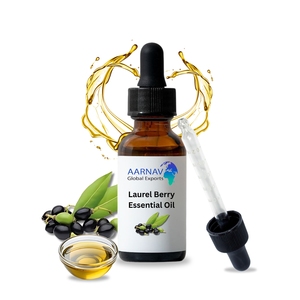 Huile Essentielle de Baies de Laurier de Qualité Supérieure 100% Pure Non Diluée Distillée à la Vapeur Certifiée BPF pour Tous Types de Peau Exportateur Indien Prix Bas - Product Image 1