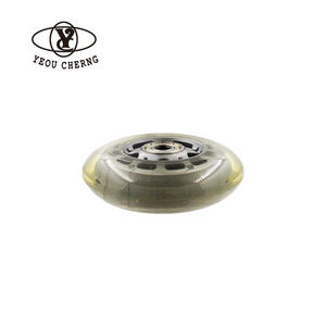 Ruedas de Patines en Línea de 80mm de Fabricantes Taiwaneses con Mayor Resistencia a la Abrasión, Ruedas Negras para Patines de 4 Ruedas de 80mm - Product Image 4