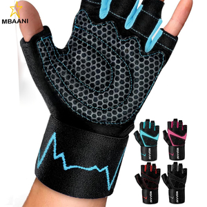 Comfortable Gym <b>Gloves</b> with Enhanced Grip for Safety – <b>Weight</b> Lifting Protection with Wrist Wraps Support for Performance Boost - Product Image 1
