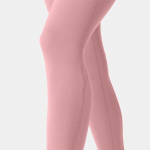 Nouveautés : Leggings de yoga simples à taille haute pour femmes, de haute qualité, extensibles dans quatre directions, séchage rapide, en Spandex/Nylon avec élasticité accrue - Product Image 5