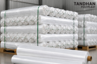 UV-bestendige PE-kasfolie |   Agrarische plastic afdekfolie |   Transparante folie met warmtecontrole en scheurbestendigheid