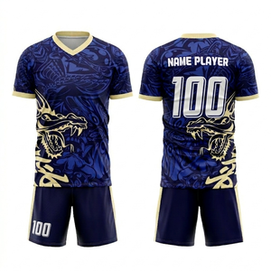 Uniformes de Fútbol Personalizados al por Mayor, Conjuntos de Camisetas de Fútbol OEM, Fabricante de Kits de Fútbol por Sublimación - Product Image 2