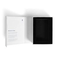 Boîte de beauté magnétique en carton rigide recyclable de luxe avec design personnalisé en feuille d'or gaufrée pour les cosmétiques et les soins de la peau