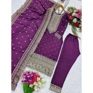 Top de fiesta de diseñador para mujer con hermoso conjunto Dupatta para ocasiones especiales - Product Image 2