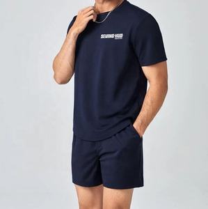 Conjunto de hombre con estampado de alta calidad, ropa de calle, chándal informal, camiseta de manga corta para hombre, pantalones cortos, conjuntos de 2 piezas, conjunto de Jogger - Product Image 1