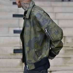 Service OEM Vestes en cuir pour hommes Dernier design Vestes en cuir pour hommes Hiver Faible MOQ Vestes en cuir pour hommes Prix très compétitif 2026 - Product Image 3