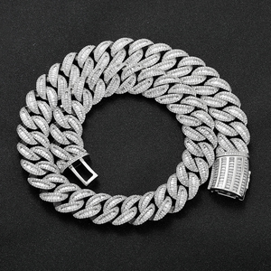 Luxury Moissanite <b>Necklace</b> <b>Chain</b> for Streetwear Fashion and Celebrity Inspired Jewelry Collection - Product Image 5