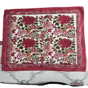 Soft Handmade Printed 60x60cm 100% Cotton Modern Square Napkins-Eco-Friendly & Durable Machine Washable for Home & <b>Airplane</b> Use - Product Image 1